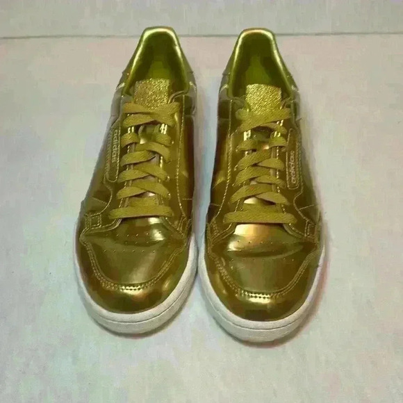 ADIDAS Continental 80 Shoe Metallic With Retro Fitness Style Womens Size 8.5 - Picture 6 of 12
